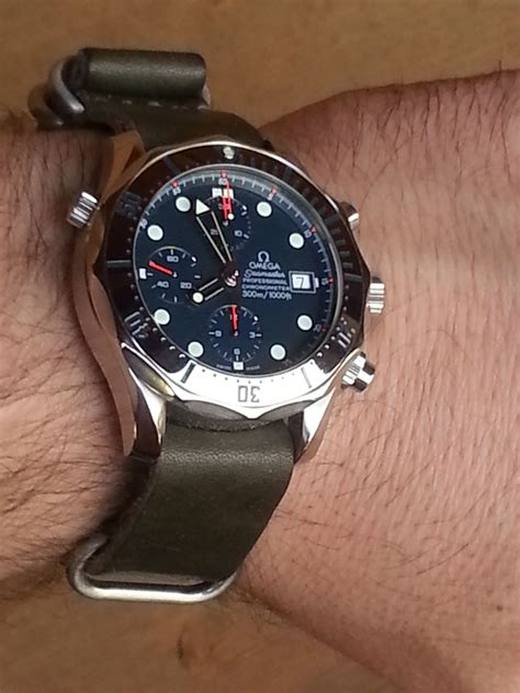 omega seamaster diver watch band.